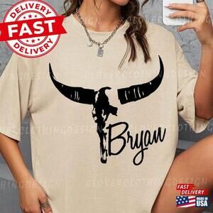 Bryan Wild West Country Music Tshirt Zach Bullhead Shirt
